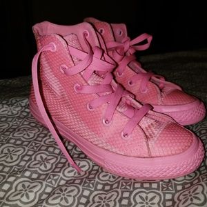 Pink Converse Sz 13 girls